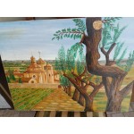 Средна картина масло на платно Испания - 3785